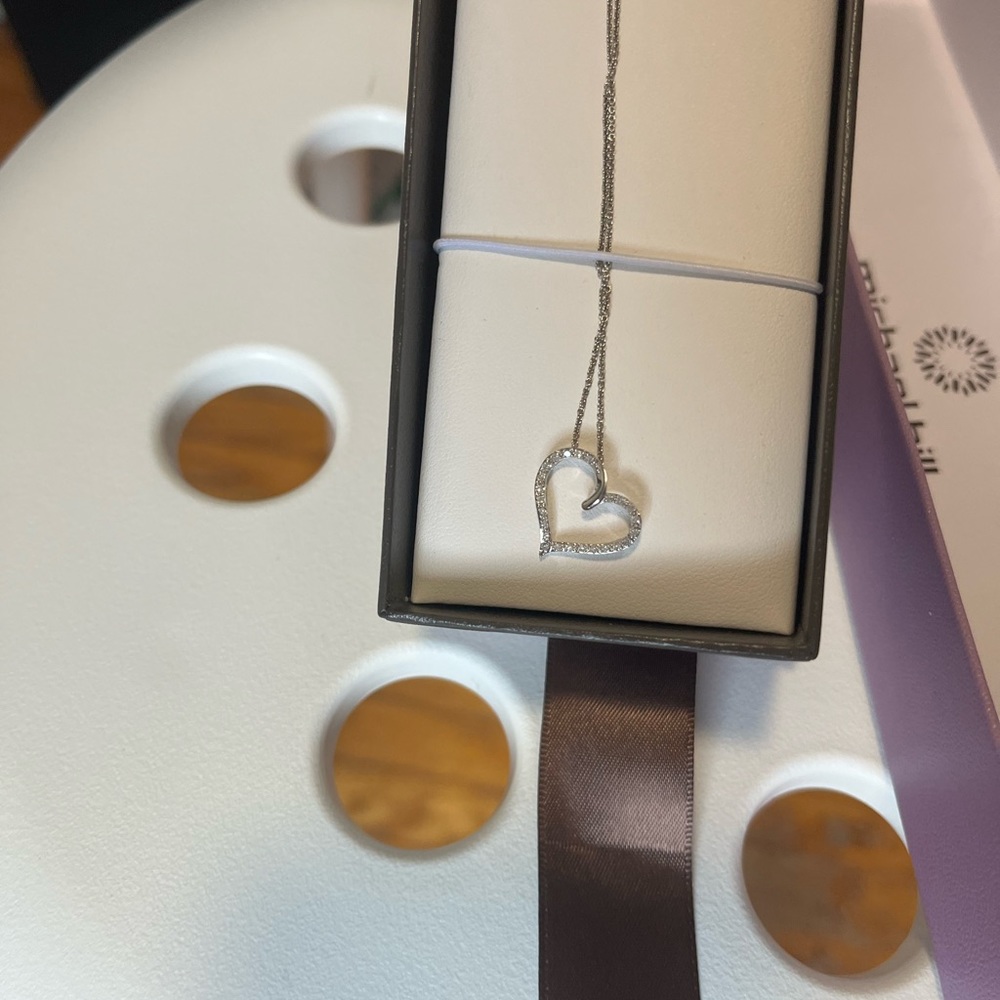 Michael Hill Heart Pendant Necklace - Picture 2 of 3